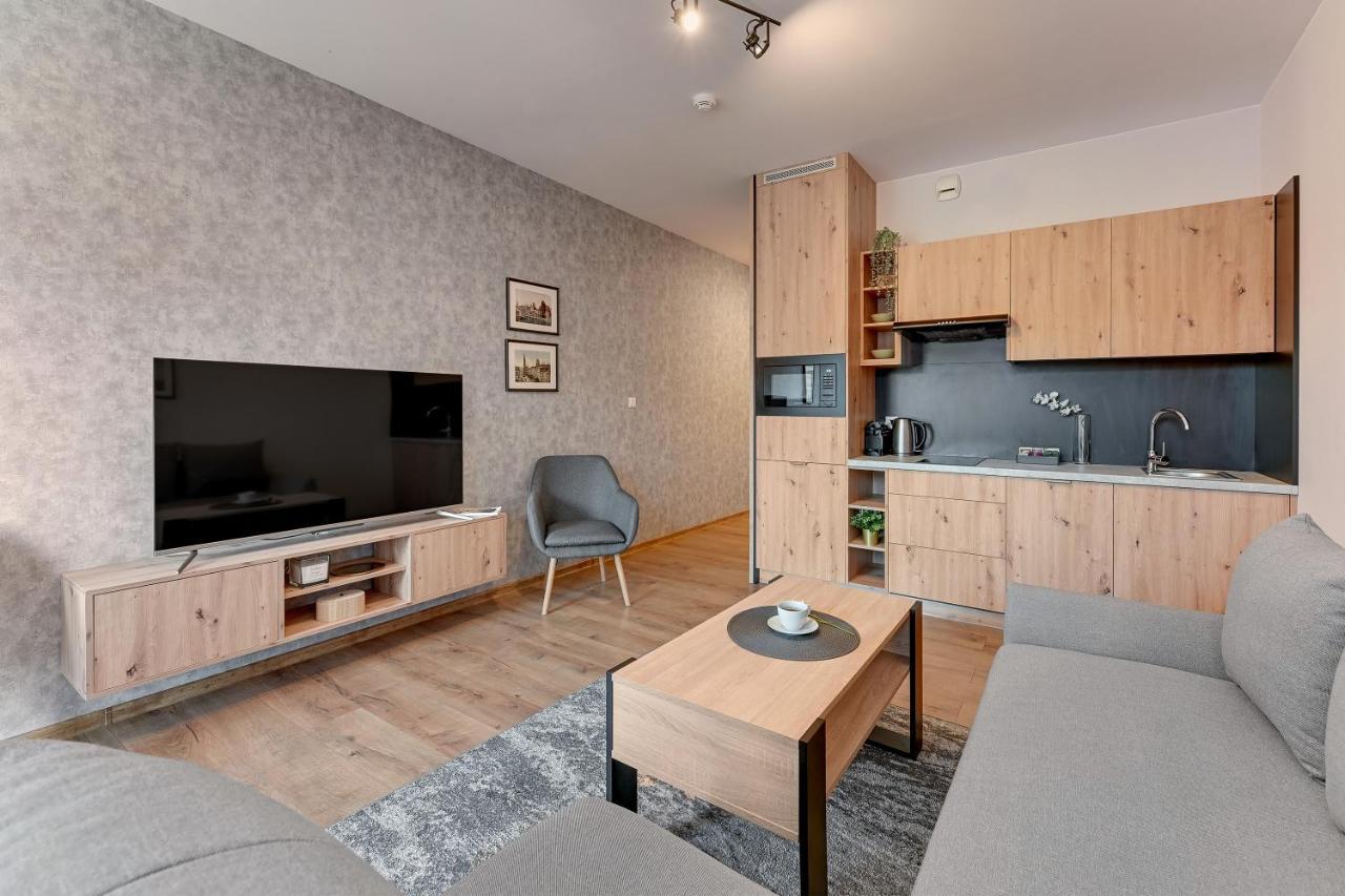 Bastion Walowa City Center By Downtown Apartments Danzig Zimmer foto